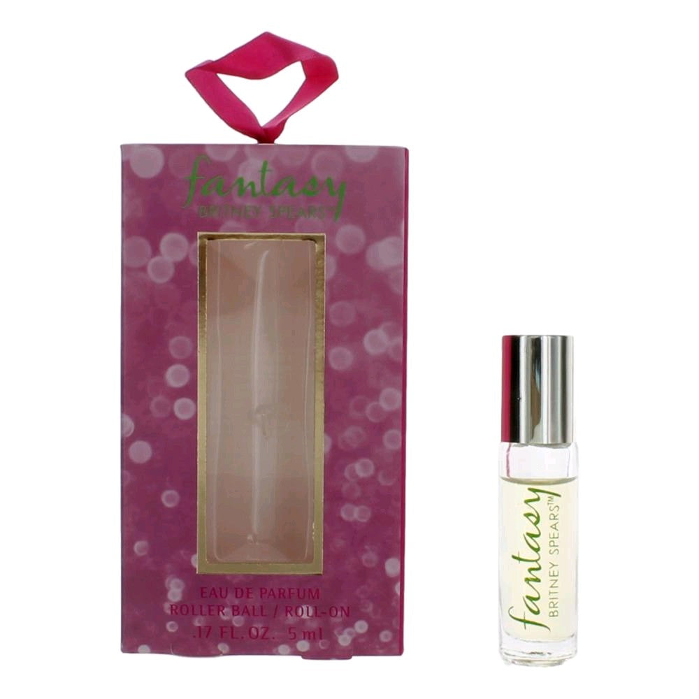 Bottle of Fantasy by Britney Spears, .17 oz Eau De Parfum Rollerball for Women